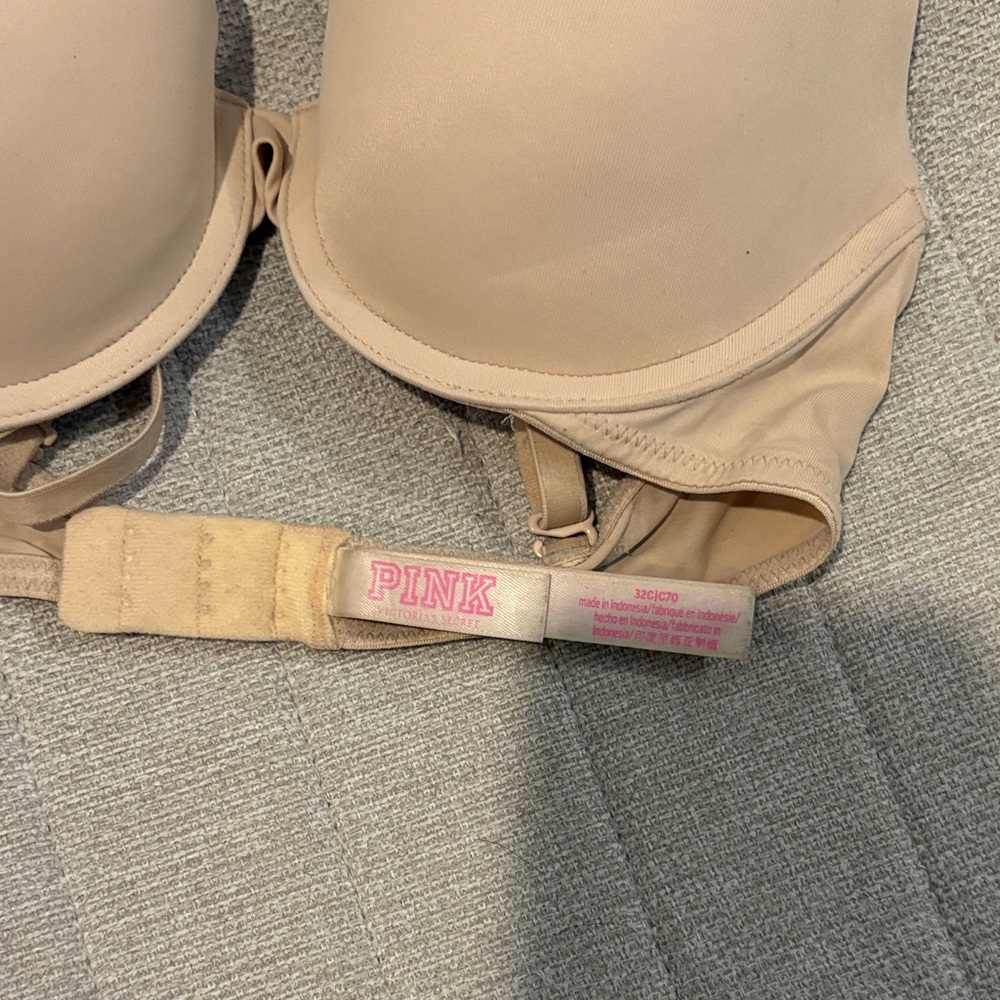 PINK Tan Push Up Bra/ Everyday Wear - Picture 2 of 4